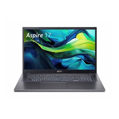 ACER Laptop Aspire 17 A17-51M-91BP / Intel Core i9-13900H, 17.3", 1920 x 1080, 16 GB RAM, 1 TB SSD, Windows 11 Home, crna